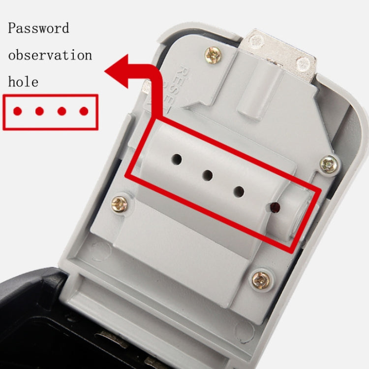 Wall-Mounted Key Code Box Construction Site Home Decoration Four-Digit Code Lock Key Box Wall-Mounted Key Code Box Construction Site Home Decoration Four-Digit Code Lock Key Box